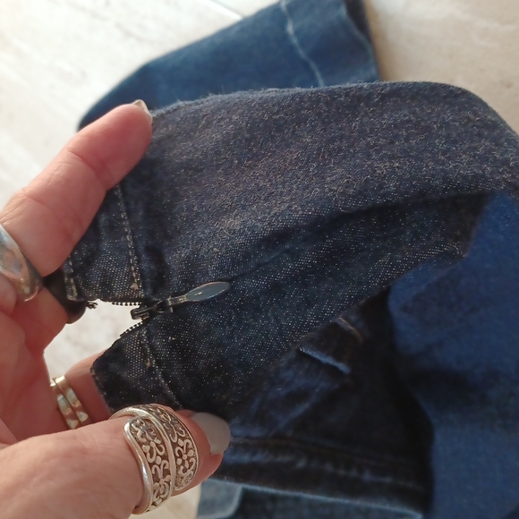 Ann Taylor Loft Stretch Jean Mini Skirt - Picture 4 of 4